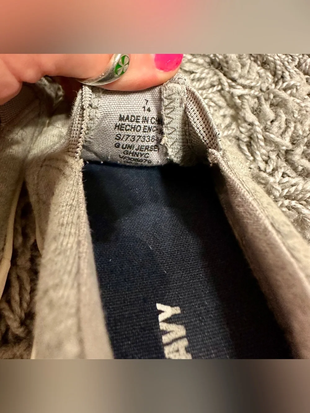 Old Navy Quilted Slip-On Sneakers in Light Gray